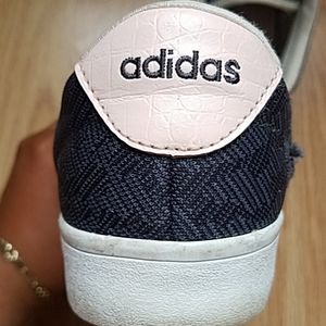 Adidas Cloudcomfort baby pink and grey sneakers